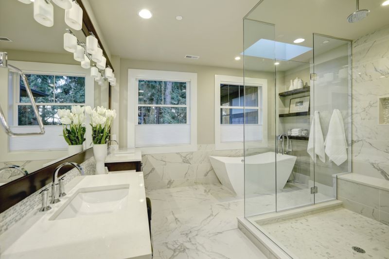Spa Bathroom with Walk-In Shower